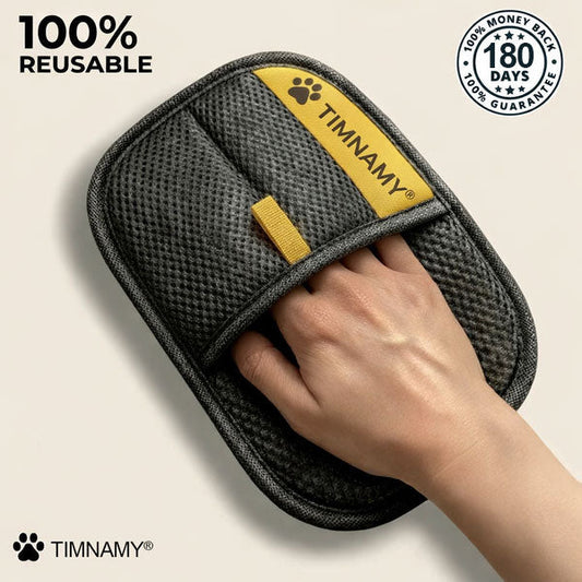 80% OFF TODAY🔥:TIMNAMY® 🎁Electrostatic Pet Hair Removal Glove – Lifts Embedded Fur in Seconds, Reusable & Washable, Works on Sofas, Clothes & Cars🎁