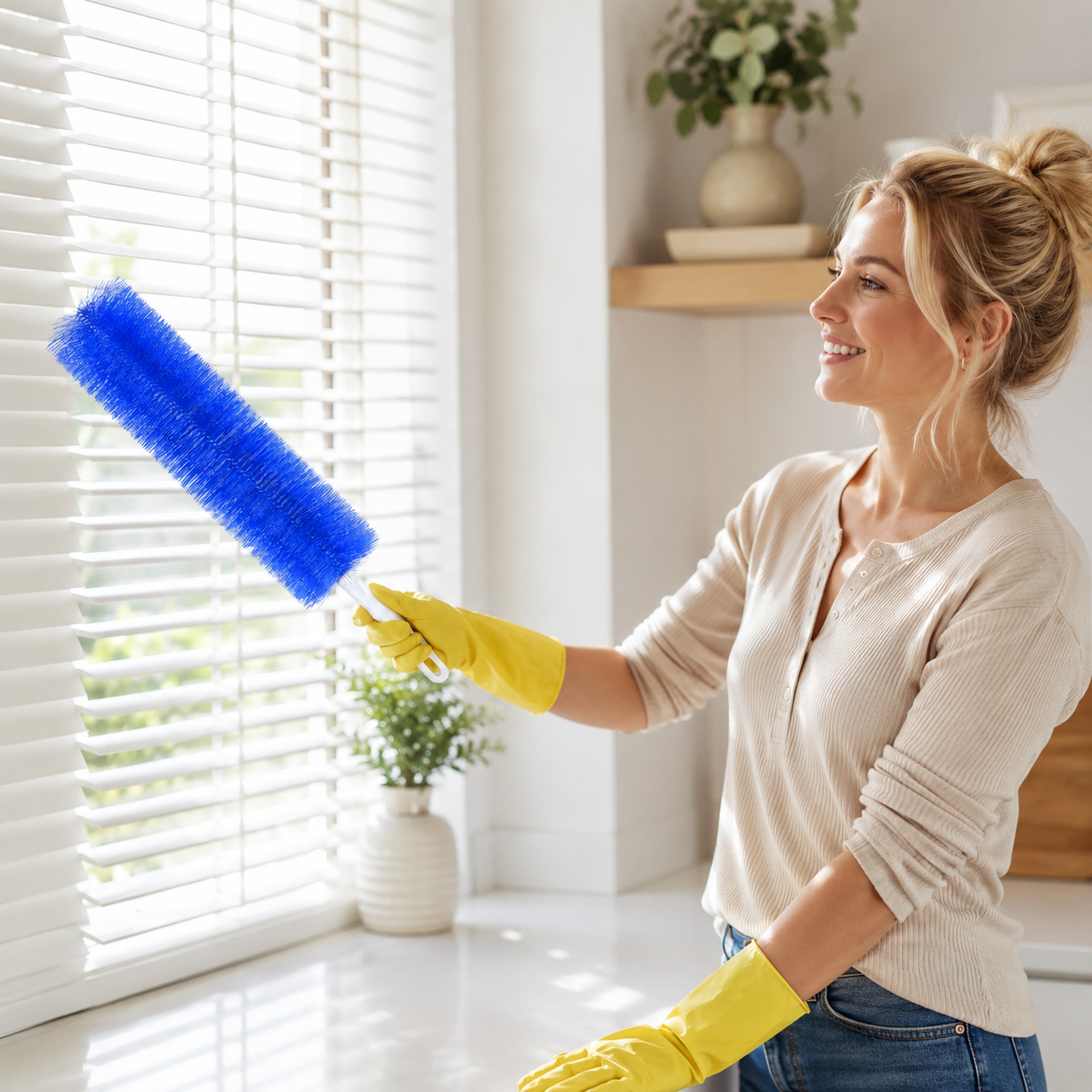 ⚡ 49% OFF Today 🔥 Healrize® Bendable Microfiber Fan & Vent Cleaner | 3-Pack Reusable Flexible Dust Remover Brush for Home, Car, Blinds & Hard-to-Reach Corners🧹1