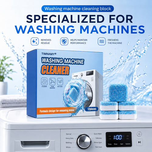 🔥TIMNAMY® Washing Machine Cleaner Tablets | Deep Drum Cleaning, Odor Removal & Residue Decontamination🎁🎁1