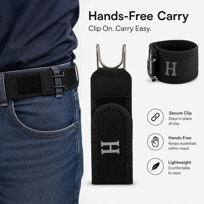 ✨Healrize® No-Buckle Elastic Comfort Belt | Invisible Stretch Velcro Belt for Jeans, Pants & Travel👖1