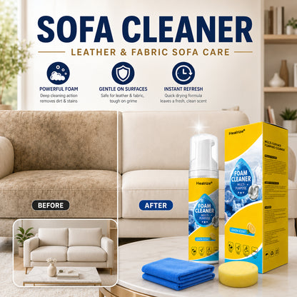 🔥 Healrize® 4-in-1 Multi-Enzyme Foam Cleaner | Deep Cleaning Foam for Car Interior, Sofa, Kitchen & Bathroom✨✨3