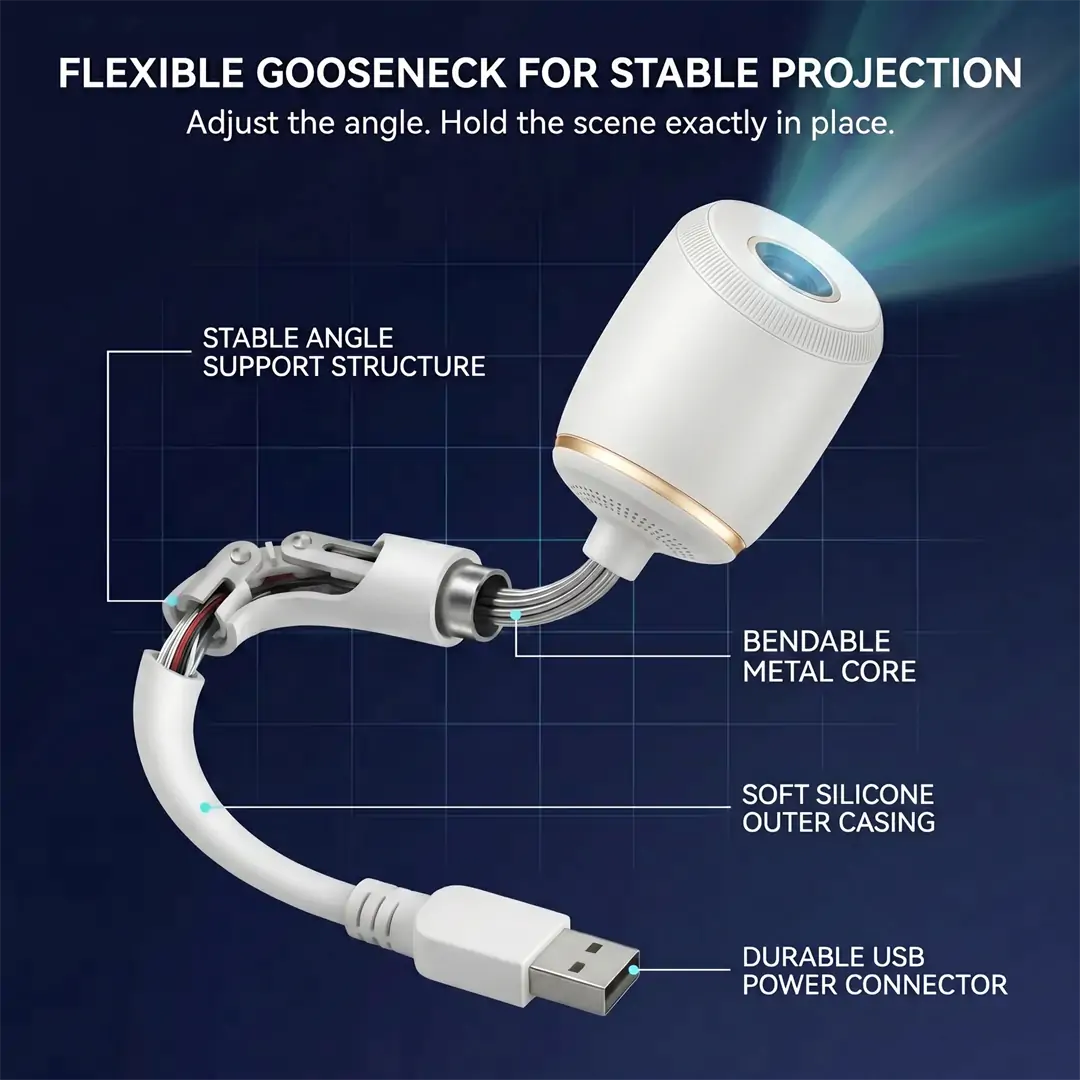 🌌Healrize® HD Smart 5D Galaxy & Ocean Ambient Projector — Intelligent Room Mapping & Infinite Dynamic Scenes🔥