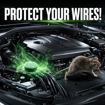 💥LAST DAY SALE 50%OFF💥🟢 TIMNAMY® Natural Peppermint Rodent Repellent Pouches – 12 Pack