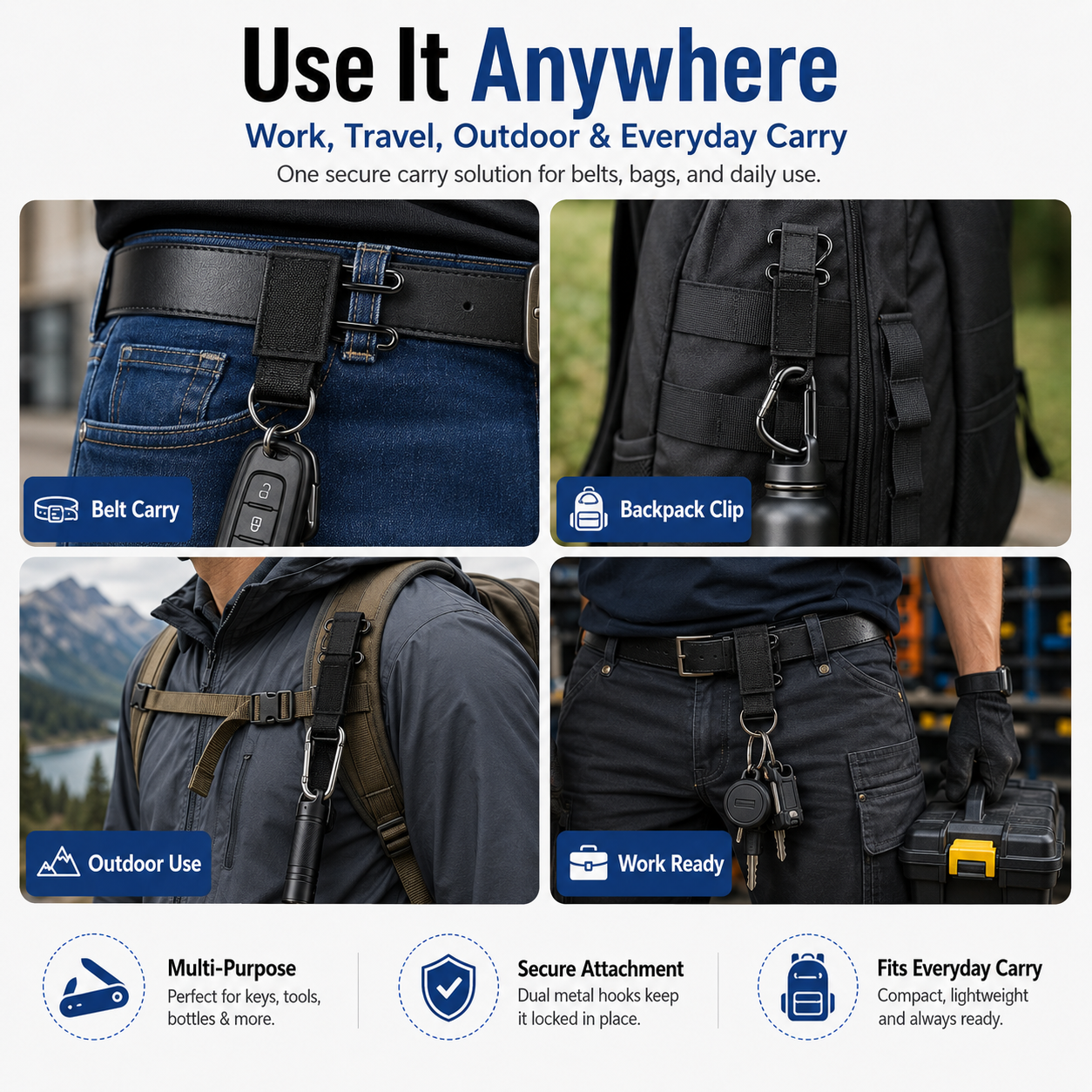 ✨Healrize® No-Buckle Elastic Comfort Belt | Invisible Stretch Velcro Belt for Jeans, Pants & Travel👖1