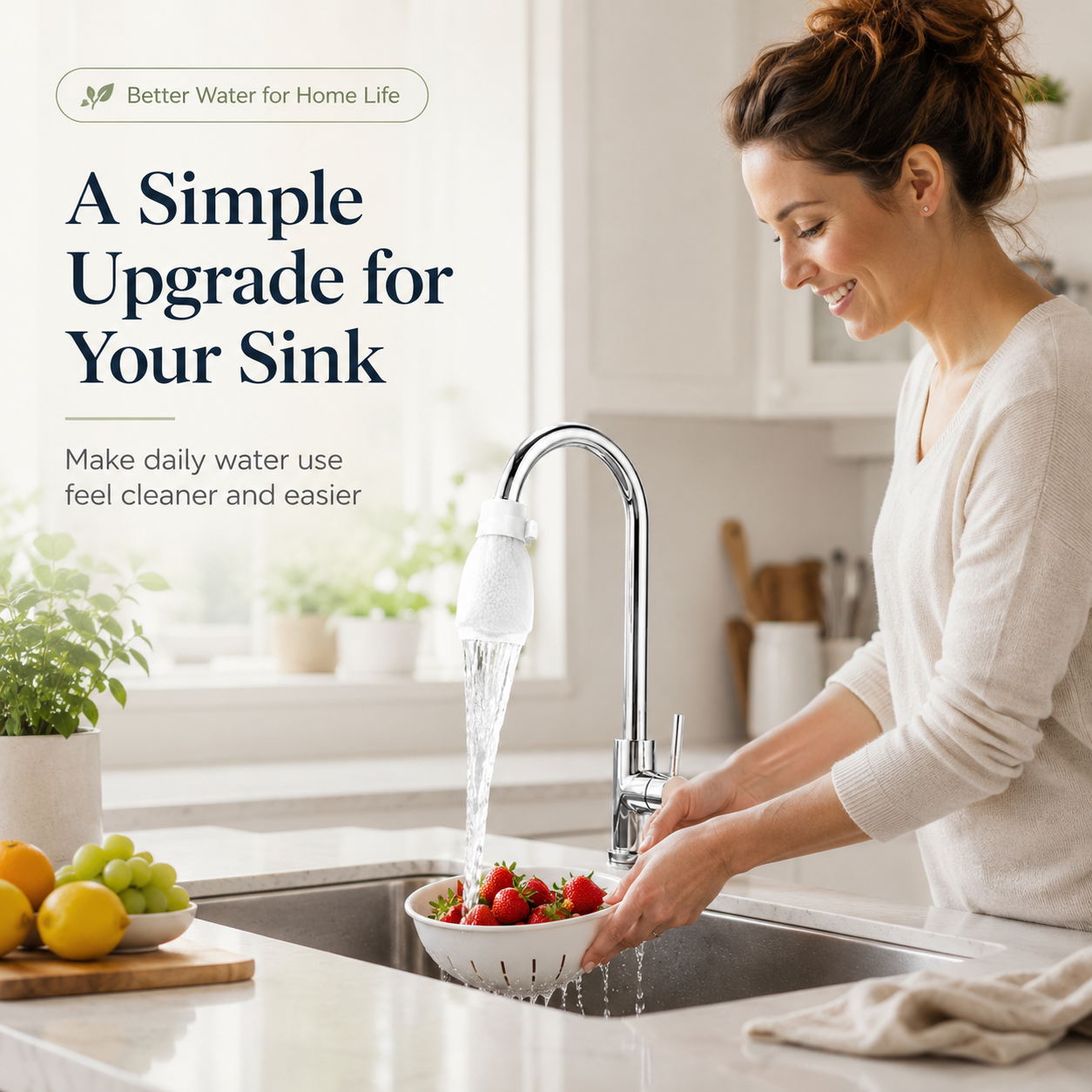 💧Healrize® Faucet Filter Cotton Bags | 100 PCS Universal Splash-Proof Faucet Filters for Visible Rust, Sediment & Scale Filtration🌟1