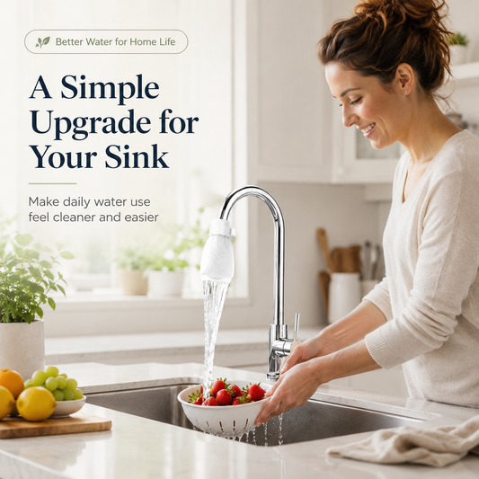💧Healrize® Faucet Filter Cotton Bags | 100 PCS Universal Splash-Proof Faucet Filters for Visible Rust, Sediment & Scale Filtration🌟1