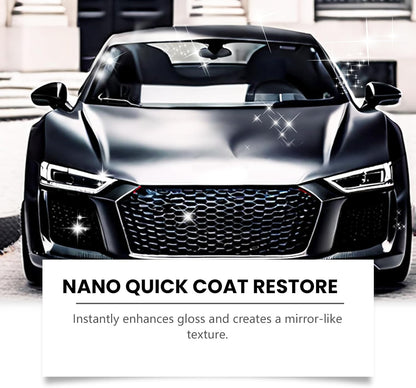 🔥 Healrize® 3-in-1 Nano Quick Coat Restore Spray | Waterless Car Wash, Paint Shine & Light Scratch Care🚗🚗1