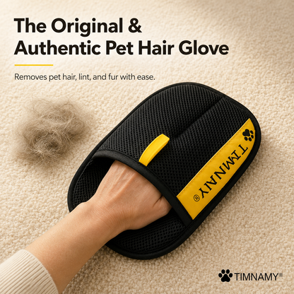 80% OFF TODAY🔥:TIMNAMY® 🎁Electrostatic Pet Hair Removal Glove – Lifts Embedded Fur in Seconds, Reusable & Washable, Works on Sofas, Clothes & Cars🎁🎁1