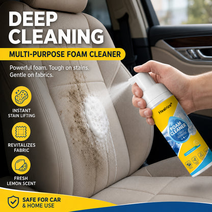 🔥 Healrize® 4-in-1 Multi-Enzyme Foam Cleaner | Deep Cleaning Foam for Car Interior, Sofa, Kitchen & Bathroom✨✨3