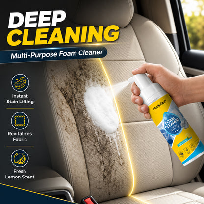 🔥 Healrize® 4-in-1 Multi-Enzyme Foam Cleaner | Deep Cleaning Foam for Car Interior, Sofa, Kitchen & Bathroom✨✨3