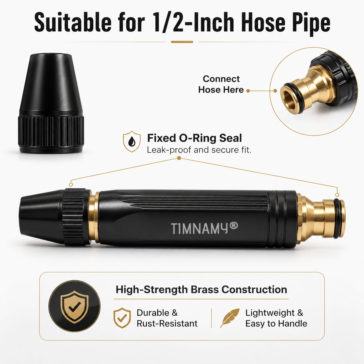 🚗LAST DAY 50% OFF TIMNAMY®Powerful High-Pressure Home Car Wash & Garden Sprayer✨✨3
