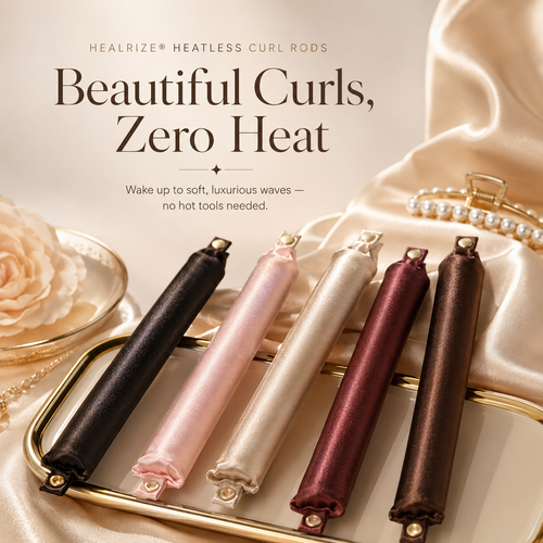 🔥 TODAY’S SPECIAL OFFER | Healrize® Heatless Curl Rods – 🌙Wake Up to Soft, Bouncy Curls Without the Heat ✨