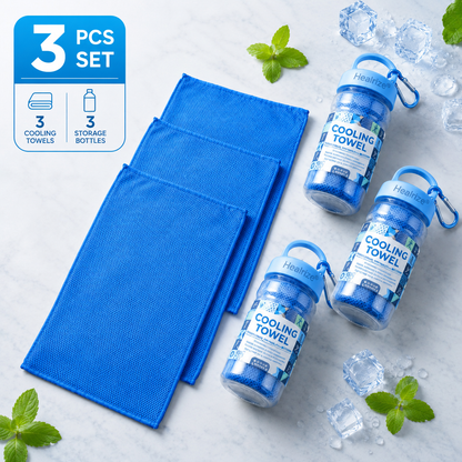 💦Summer Hot Sale -⚡50K+ SOLD!❄️Healrize® Cold Sweat Towel You Can Use Anywhere, Anytime! Reusable Soft Absorbent Cooling Portable