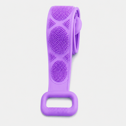 💦 Healrize®  27.6" Dual-Sided Silicone Back Scrubber — Extra-Long Flexible Bath Strap with Easy-Grip Handles