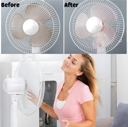 ⚡ 49% OFF Today 🔥 Healrize® Bendable Microfiber Fan & Vent Cleaner | 3-Pack Reusable Flexible Dust Remover Brush for Home, Car, Blinds & Hard-to-Reach Corners🧹1