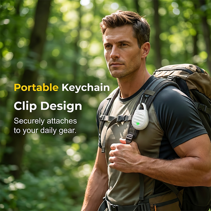 🐦Healrize® No more trouble from birds, beasts and locusts！Portable Ultrasonic Bird Repellent Keychain